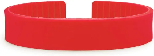 Vista 4 de Banda de silicona - Pulsera de repuesto para pulsera médica Azul