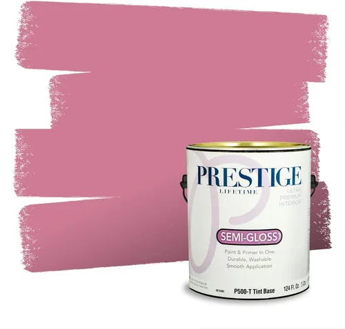 Vista 737 de Prestige Paints Pintura exterior e imprimación en uno, 1 galón, plano, coincidencia comparable de Valspar* Amber Rose*