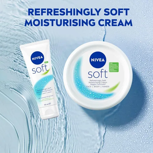 Vista 7 de NIVEA Crema Hidratante Suave 2.60 oz (Paquete de 6)