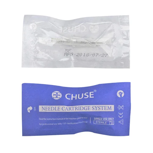 Vista 4 de CHUSE C18 5F 10PCS tatuaje de embalaje desechable y agujas de maquillaje permanente (C18 5F)