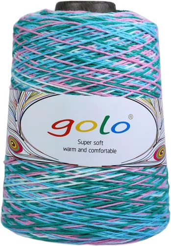 Vista 18 de golo Hilo de Cono de Lana para Tejer 8.8oz 400yd 100% Hilo de Lana para Tejer a Mano 402-Papel Envejecido