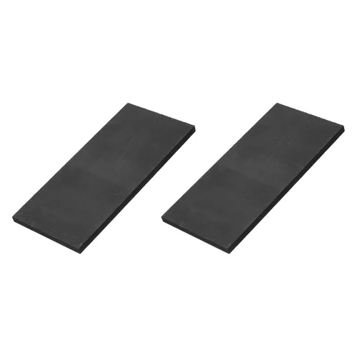 Vista 19 de MECCANIXITY Bloque de Grafito Lingote Rectángulo Placa de Electrodo de Grafito 10x10x0.4mm para Fundición por Fusión, Electrolisis Galvanoplastia