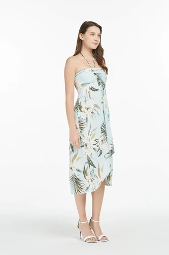 Vista 4 de Hawaii Hangover - Vestido hawaiano con estampado floral para mujer
