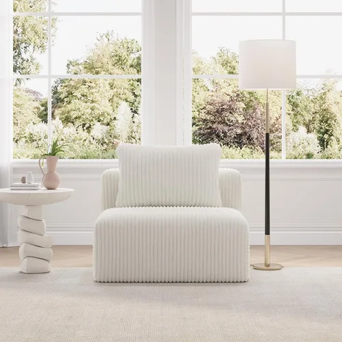 Vista 57 de Novilla - Sofá biplaza modular de 70.8 pulgadas, sofá modular de espacio pequeño, moderno sofá de nube con soporte Smarts Coil®, sofá seccional sin
