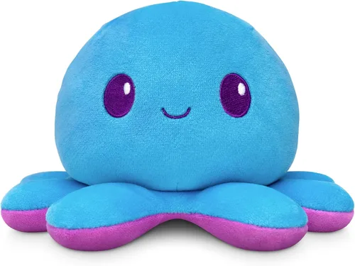 Vista 13 de TeeTurtle - Peluche reversible para el día de San Valentín, 4 pulgadas Gato