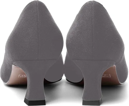 Vista 4 de MOVINSTEPS Zapatos de tacón bajo con punta redonda y tacón bajo para mujer de 2.0 in