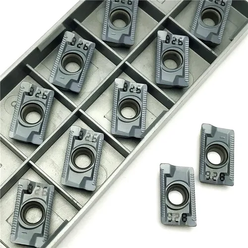 Vista 5 de 10PCS APKT1604 76 IC928 Insertos de fresado indexables Herramienta de corte CNC Torno Inserto APKT 1604 Herramientas de torno