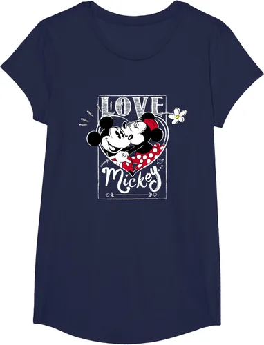 Vista 62 de Disney Mickey & Minnie Mouse Love Mickey - Camiseta para el día de San Valentín