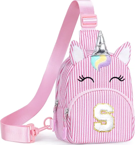 Vista 39 de YOOLIFE Regalos de cumpleaños para niñas y niños, bolsa de unicornio, Azul