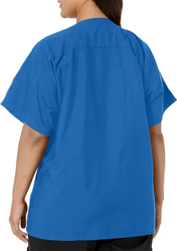 Vista 2 de Landau Essentials - Camiseta unisex de ajuste relajado con cuello en V de 1 bolsillo 7502