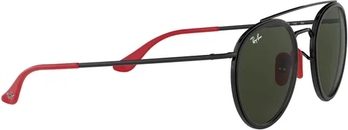 Vista 9 de Ray-Ban Rb3647m Scuderia Ferrari Collection Round Sunglasses
