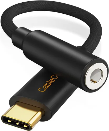 Vista 12 de CableCreation USB C a 3.5mm Cable de Audio con Cable de Carga USB, Cable Auxiliar para Coche, Tipo C a Jack Auxiliar para Auriculares, Estéreo