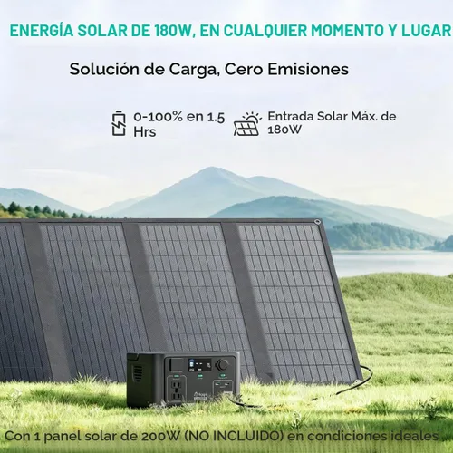 Vista 4 de Estación de energía portátil de 300 W con kit de accesorios