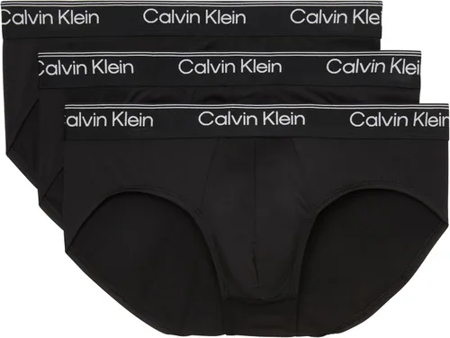 Vista 22 de Calvin Klein - Calzoncillos elásticos microfibra para hombre, paquete de 3 unidades 3 Negro