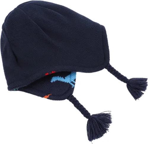 Vista 7 de Connectyle Gorro con orejeras para niños pequeños, con forro polar, gorro de invierno cálido