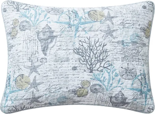 Vista 7 de Tommy Bahama - Juego de edredón individual, ropa de cama reversible de algodón con funda a juego, decoración ligera del hogar para todas