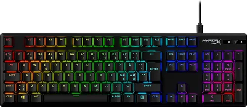 Vista 23 de HyperX Alloy Origins 60 - Teclado mecánico para juegos, factor de forma ultra compacto del 60 %, teclas PBT de doble disparo, retroiluminación LED