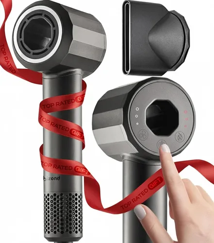Vista 6 de BIZOND Secador de pelo iónico para mujeres y hombres, motor profesional de alta velocidad de alta calidad de 110,000 RPM, 1600 W de potencia, iones