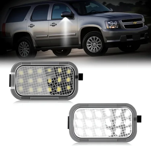 Vista 9 de Luces LED de espejo para Chevy Silverado GMC Sierra 1500 Tahoe Yukon