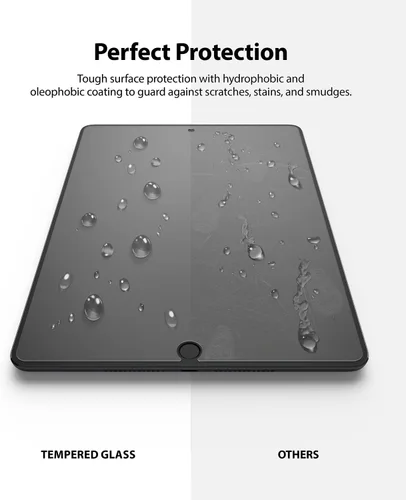 Vista 7 de Ringke Protector de pantalla de vidrio templado compatible con iPad de 9ª generación (2021), iPad de 8ª generación (2020), iPad de 7ª