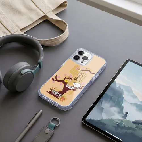 Vista 416 de Carcasa de gel para iPhone 7 Plus/iPhone 8 Plus, diseño de Snoopy Oriental de Peanuts, Badges
