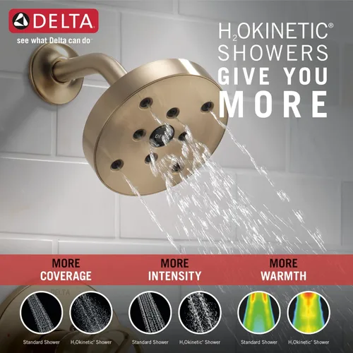Vista 6 de Delta Faucet - Kit de ducha modelo T14459, sin válvula