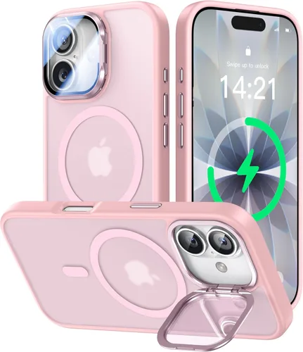 Vista 104 de VOFATA [Protección Completa Mejorada de la Cámara] para Funda iPhone Air con Cubierta de Cámara con Soporte [Compatible con MagSafe][Protección