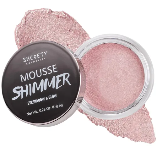 Vista 17 de Sombra de ojos mate individual, Sombra de ojos blanco hueso, Polvo ligero ultrafino, Sombra de ojos con base de imprimación iluminadora, Alto