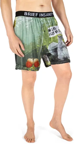 Vista 35 de BRIEF INSANITY Funny & Comfy Boxer Shorts and Pajama Pants for Men & Women Novelty Graphic Underwear & Loungewear