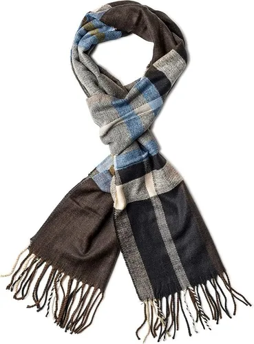 Vista 13 de Bufanda de invierno clásica con sensación de cachemira, colección súper suave