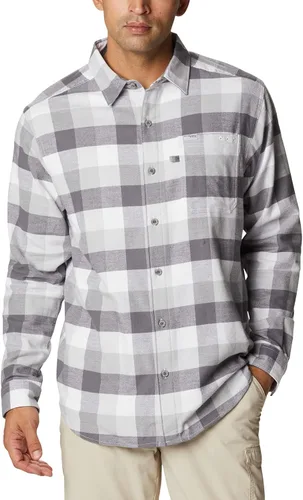 Vista 7 de Columbia Slack Tide Flannel Ls para hombre Cuadros Multi Guacamayo Azul