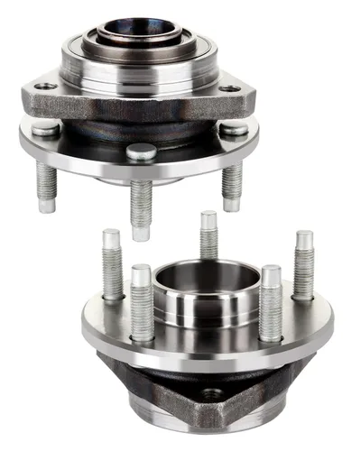 Vista 31 de ECCPP Par de unidades de montaje para cubo de rueda trasera izquierda y derecha para Nissan con 5 lengüetas para Nissan para Maxima 2004-2008 5