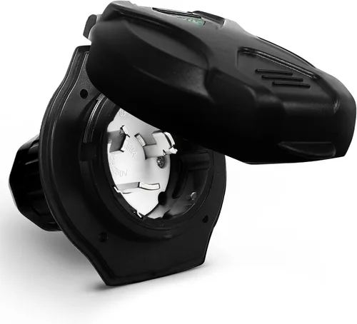 Vista 10 de TRUE MODS 30A RV Entrada de energía Shore Power Twist Lock NEMA L5-30 125V ETL Negro