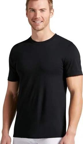 Vista 3 de Jockey Camiseta interior clásica de cuello redondo para hombre, paquete de 12