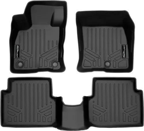 Vista 8 de SMARTLINER Alfombrillas de primera fila para todo tipo de clima, compatibles con Ford Maverick 2022-2025