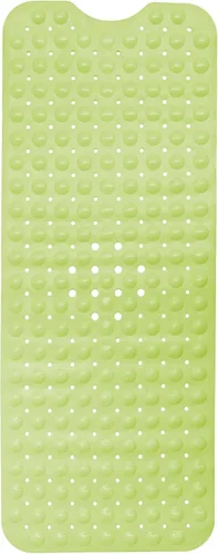 Vista 37 de ENKOSI Tapete de baño antideslizante, extra largo de 40 x 16 pulgadas, tapete antideslizante grande para bañera y ducha con ventosas y agujeros