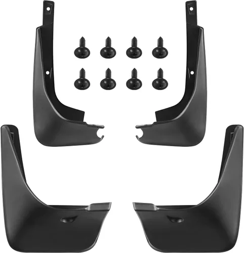 Vista 15 de SPEEDWOW Guardabarros Protectores contra Salpicaduras Compatible con Toyota RAV4 2006-2012 (con Ensanchadores de Guardabarros), Delanteros