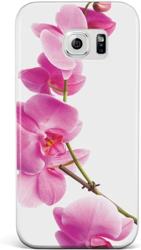 Vista 22 de Inspired Cases - Compatible with iPhone Xs Max Case - 3D Textured Protective Phone Case for Apple iPhone Xs Max - Pink Orchid - White