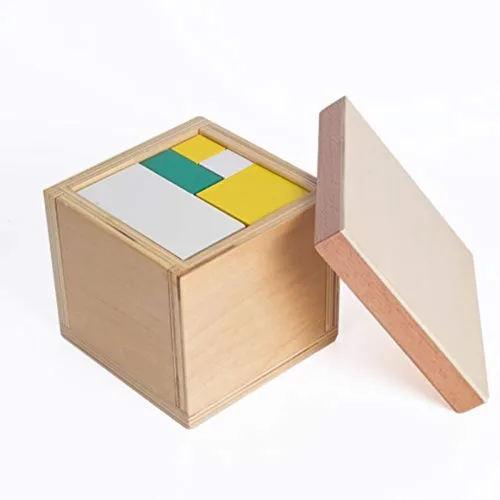 Vista 3 de Montessori Niños Matemáticas Juguetes Power 2 Cube Training Educación Temprana Educación Preescolar Niños Matemáticas Aprender Juguetes Brinquedos
