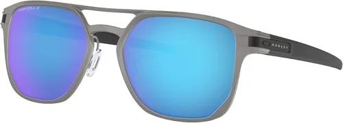 Vista 2 de Oakley Oo4128 Latch Alpha - Gafas de sol redondas de metal para hombre
