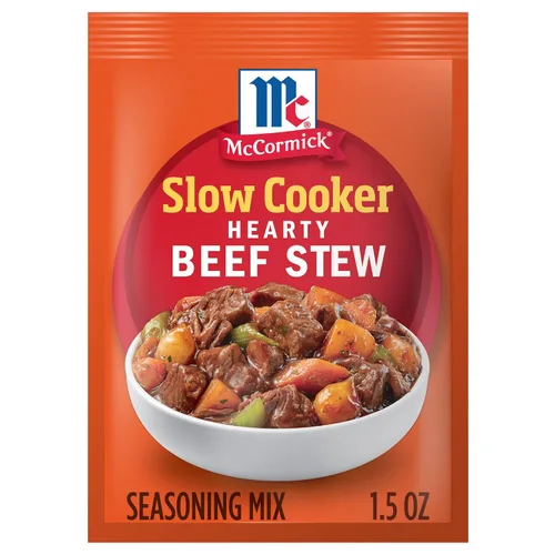 Vista 10 de Mezcla de condimentos McCormick para estofado de ternera en olla de cocción lenta, 1.5 oz (Paquete de 12)
