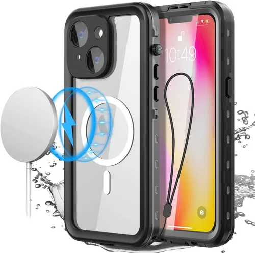 Vista 14 de AICase Funda impermeable para iPhone 17e, transparente, a prueba de agua, a prueba de golpes, a prueba de polvo, a prueba de nieve, cuerpo completo