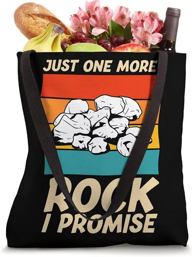 Vista 4 de Just One More Rock I Promise - Bolsa colectora de rocas y minerales