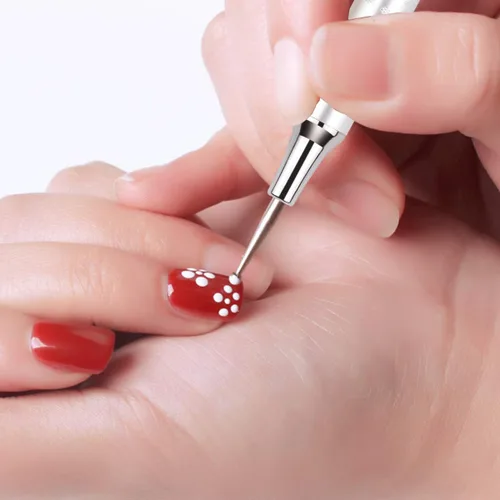 Vista 4 de Juego de pinceles para arte de uñas, bolígrafo de diseño de uñas, herramientas de pintura, pincel para el hogar, manicura y salón de uñas