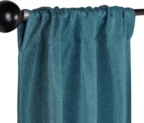 Vista 17 de Superior Cortinas opacas, aisladas, cortinas con bloqueo solar para dormitorio, sólidas, texturizadas, ventana de sala de estar, tejido térmico