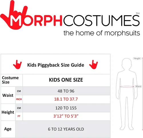 Vista 3 de Morphsuits - Disfraz de presidente que te carga a cuesta sobre sus hombros