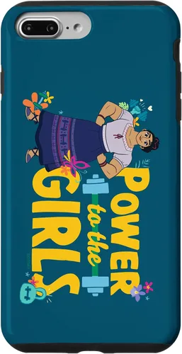 Vista 12 de Carcasa para iPhone 16 Disney Encanto Luisa Power to the Girls