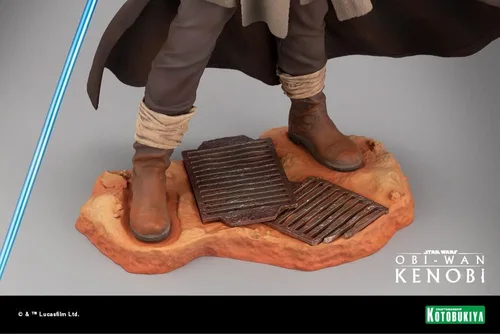 Vista 7 de ARTFX SW201 Star Wars OBI-Wan Kenobi - Figura de montaje simple prepintada de PVC a escala 1/7
