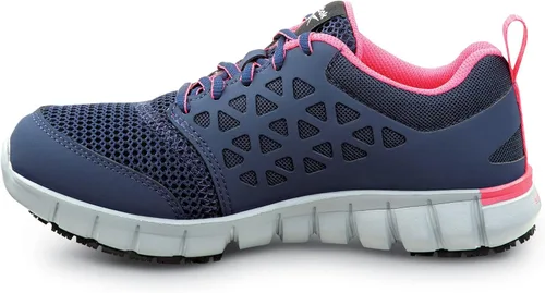 Vista 4 de Reebok Work Sublite Cushion Work Womens Athletic Style MaxTrax Slip Resistant Soft Toe Work Shoe