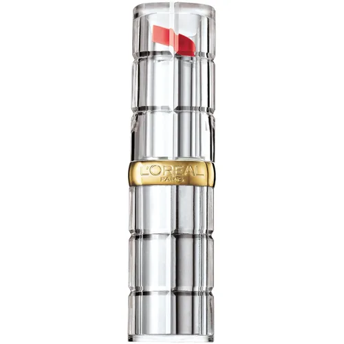 Vista 2 de L'Oreal Colour Riche Shine - Lápiz labial color rojo esmaltado, 0.1 onzas Esmalte rojo